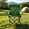 Sillón multiusos, se puede usar para sentarse o acostarse, portátil, con respaldo engrosado, taburete plegable para camping, playa y uso al aire libre