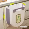 Bote de Basura de Cocina Colgante para Hogar Clasificación de Residuos de Cocina Plegable Puerta de Gabinete Colgante de Pared Almacenamiento para Baño Inodoro Cesto de Papel