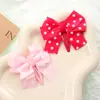 Presilhas de Cabelo Infantis com Laço Coreano Bb Clips Bolinha Girassol Feitas à Mão Estilo Coreano Presilhas Fofas