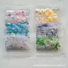 1 Gramo de Piezas Coloridas de Concha Dorada con Forma de Estrella Flor de Ciruelo Mixtas Materiales DIY para Manicura Joyería, Ropa y Accesorios