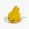 Brinquedos de Vinil para Crianças, Brinquedos Squishy, Bonecos de Vinil de Animais de Chá de Leite, Patinho Amarelo Parque de Diversões Brinquedos de Banho