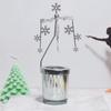 Fábrica Fuente Creativo Amazon Cielo Estrellado Vidrio Molino de Viento Corriente de Aire Caliente Romántico Aromaterapia Portavelas Giratorio Linterna Giratoria