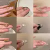 Anillo Plano de Lujo Ligero 2026, Estilo Celebridad de Internet, Anillo Elegante y Sofisticado para el Dedo Índice, Versátil Anillo Coreano con Lazo