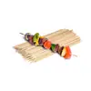 Fabricante de Brochetas Desechables de Bambú Palillos Desechables Ensartar Tendón de Cordero Hígado Char Siu Tenedor para Barbacoa Herramienta para Ensartar Barbacoa