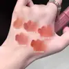 Gege Bear Polvo Bruma Labial Esponjoso Barro Labial Delicado y Suave Mate Mate Sencillo Sedoso Lipstick de Belleza Transfronteriza para Mujeres