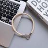 Pulsera para teléfono móvil cordón nuevo cuerda de piel PU cadena para sujetar en la mano colgante para teléfono móvil cadena para taza de agua cadena para teléfono móvil joya regalo