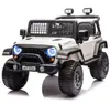 Coche Eléctrico Infantil, Vehículo Todoterreno de Cuatro Ruedas, Bebé Puede Sentarse en un Coche Recargable Doble de Tracción en las Cuatro Ruedas, Cochecito Grande Tipo Wrangler