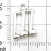El Nuevo Colgante de Instrumento Musical de Aleación de Plata Antigua Más Vendido de Amazon Colgante Pulsera DIY Collar Accesorios de Joyería