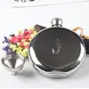 Frasco portátil de aço inoxidável 304, frasco redondo mini espesso 0,15 kg é um utensílio de bebida de metal portátil para uso doméstico