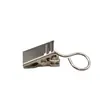 Clips para Cortinas, Ganchos, Clips para Tapicería de Tela de Fondo, Clips para Cortina de Ducha, Ganchos Planos de Hierro Estilo Vintage Metal Pequeños Clips