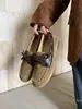 Versão em Couro Estilo Coreano Nicho Mocassins Foscos Femininos com Cadarço Bico Redondo Fundo Plano Sapatos de Dirigir Slip-on Pessoa Preguiçosa Sapatos Pequenos de Couro