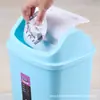 Suministros del Fabricante Cubos de Basura de Plástico con Impresión Publicitaria, Cubos de Basura Domésticos con Tapa Abatible, Papeleras de Oficina, Contenedores de Almacenamiento con Tapas Abatibles