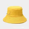 Sombrero de Pescador para Mujer, Protección Solar de Verano de Alta Gama, Ala Ancha para Mostrar el Rostro, Sombrero Pequeño, Sombrero de Cubo de Copa Plana Moderno y Versátil