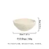 Cesta de Fermentación de Ratán del Oeste de Indonesia Estilo Europeo Utensilios para Hornear Cesta de Fermentación para Pan de Campo Cesta Redonda para Pan de Campo