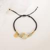 Nueva Ágata Jade Hetian Conejo Pulsera Bendecida Femenina Diseño de Nicho Sentido Tejido Puro Hecho a Mano Cuerda de Mano Roja de Red Tiktok Marea