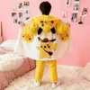 Pijama Infantil Otoño/Invierno 2026 Niños Niñas Jacquard Engrosado Felpa Larga Dibujos Animados Infantiles Bata Juego de Pantalones Largos