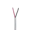 Fábrica de Origem Fio Branco 2464 26Awg 2 Vias Revestido de Pvc Cabo de Alimentação DC Não. 26 Fio Redondo sobre Fio em Pó