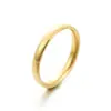 Anillo Simple Personalizado de Bolas Internas y Externas de 3 mm Acero de Titanio Anillo de Pigmento que No Se Cae Lujo Accesible Diseño de Nicho Femenino Joyería de Gama Alta