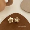Pendientes de otoño e invierno, lindos animalitos, oso, conejo, cereza, pendientes de plata de ley, pendientes sencillos japoneses y coreanos, dulce belleza al por mayor