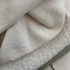 Hilo de bucle blanco puro, disponible de fábrica, como alternativa a la tela de lino para muebles de peluche, muñecas, cojines de sofá, bolsos y prendas de vestir.