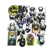 Decoração de desenho animado de filme de feitiço de dormir, mala de rodinhas com grafite personalizado, adesivos para notebook, adesivos para celular, adesivos para skate