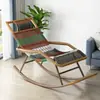 Sillón mecedor reclinable silla para persona perezosa siesta sala de estar balcón reclinable persona perezosa puede reclinarse puede dormir silla de ocio silla mecedora para ancianos