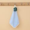 Toalla de mano colgante, toalla absorbente de secado rápido, pañuelo de baño, toalla de mano de cocina, linda toalla cuadrada pequeña para lavarse las manos para niños.