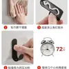 Gancho para ropa fuerte adhesivo sin taladro, perchero de pared para detrás de la puerta, gancho adhesivo de pared resistente para toalla de baño