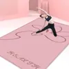 Tapete de Yoga Absorvente de Choque e Redutor de Ruído para Uso Doméstico, Antiderrapante, Silencioso, Espesso, à Prova de Som, Tapete para Dança, Esportes e Fitness Venda por Atacado