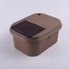 Cubo de té, cubo para residuos de té, filtro separador, cubo de drenaje, cubo para la ceremonia del té, mesa de té, cubo de basura, juego de té de kung fu con cubo para basura doméstica