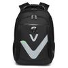 En stock mochila de negocios para hombre de nailon de gran capacidad para portátil de 15,6 pulgadas mochila para escuela secundaria 19 de gama alta