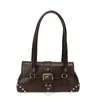 2026 Nova Bolsa de Ombro Elegante com Personalidade Simples Moda Tendência Casual Bolsinha de Braço Estilosa
