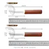 Pato mandarín cuchillo doble dos en uno alta dureza cuchillo afilado portátil para exteriores cuchillo multifunción camping salvaje cuchillo para frutas