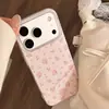 Día de Primavera Polvo de Brillo de Flor Triturada Adecuado para Funda de Teléfono Apple 18 iPhone 17Pm Fresh 13 Alto Valor 14 Anti-Caídas 11