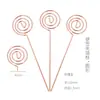 Portaflores en forma de corazón estilo coreano, portatarjetas en forma de estrella, tarjetero de metal, accesorios de decoración DIY para floristerías, materiales florales