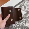 Versión Coreana Ins Bolso Suave y Ceroso Suave Cartera Pequeña con Ojo Billetera Corta Cremallera Hilo Oculto Billetera para Monedas Portatarjetas
