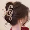Pinza para el pelo coreana estilo Yiwu, pinza de tiburón floral de alta gama de lujo primavera-verano, nuevo accesorio para el pelo de garra dulce 2026