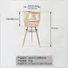 Maceta creativa tejida a mano, maceta nórdica, soporte para plantas estilo ins, soporte decorativo para macetas de interior, soporte de madera para plantas de balcón