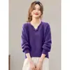 Nova coleção Outono/Inverno 2026: suéter elegante, estiloso, de caimento solto e que afina a silhueta, perfeito como peça única ou como camada base, blusa de tricô feminina