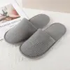 Pantuflas Desechables Hotel Estrella, Pantuflas de Felpa para Casas de Huéspedes, Talla Grande, Engrosadas y Antideslizantes para Salones de Belleza y Alojamiento de Huéspedes