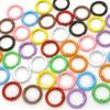 Clipe Mosquetão Chaveiro O-Ring de Mola em Liga de Zinco - Adequado para Carteiras DIY, Presilhas de Bolsa, Clipes Gancho Portáteis