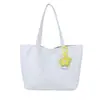 Bolso de Lazo de Moda para Mujer, Nuevo Estilo Transfronterizo, Gran Capacidad, Bolso de Lona Casual para el Trabajo, Bolso Tote Versátil de Moda