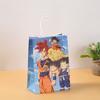 Bolsas de Regalo para Compras de Productos Nuevos Transfronterizos Bolsas de Tote de Papel Kraft al por Mayor Bolsas para Empaque de Regalos de Cumpleaños Dulces y Snacks