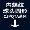 (Localizar o Pin) (Alfinete de Diamante) (Pino de Degrau) (Roscas Internas e Externas) JPBB JPDB (Tipo de Cabeça de Bola Cônica) JPQB JPQD