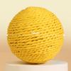 Juguetes para Gatos Burlas Bola para Gatos Auto-hi para Aliviar el Aburrimiento Palo para Gatos Resistente a Mordeduras Sonido Gato Consume Resistencia Bola de Juguete Súper Grande