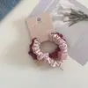 Gomas de Pelo Cuadradas de Colores con Etiqueta Dorada, Dulce Estilo Coreano, Alta Elasticidad, Duraderas, Versátiles Bandas para el Cabello, Accesorios para el Cabello, Alta Elasticidad