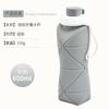 Nueva taza plegable de silicona resistente a la temperatura, anticaída, para deportes al aire libre, viajes, tetera telescópica portátil con caja, venta al por mayor
