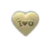 Adorno Creativo para Pastel en Forma de Corazón Oro Puro 999 Día de San Valentín Exquisito Juego de Caja de Regalo Chapada en Oro Recuerdo de Boda