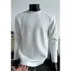 Sudadera pesada estilo callejero americano para hombre, capa interior de marca de moda de otoño, camiseta de manga larga con diseño retro