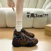 5cm e 2cm Venda Quente Douyin Estampa de Leopardo Sapatos de Treino Alemães Outono 2026 Novos Casuais Outdoor Sapatos Forrest Gump